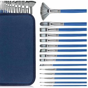 Paint Brush Set,Rosmax Artist Paint Brushes